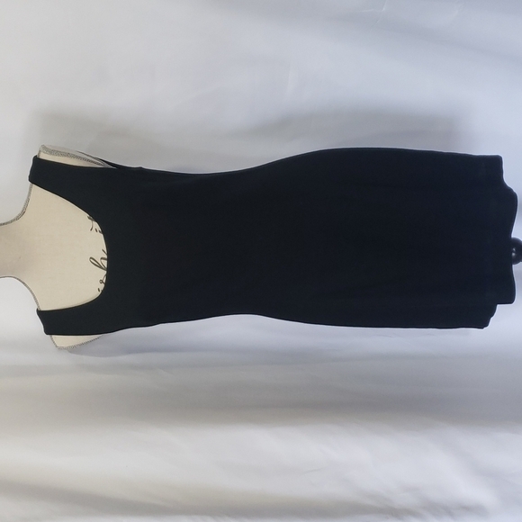 Vintage ORIGINS Little Black Sleeveless Dress - Picture 1 of 8
